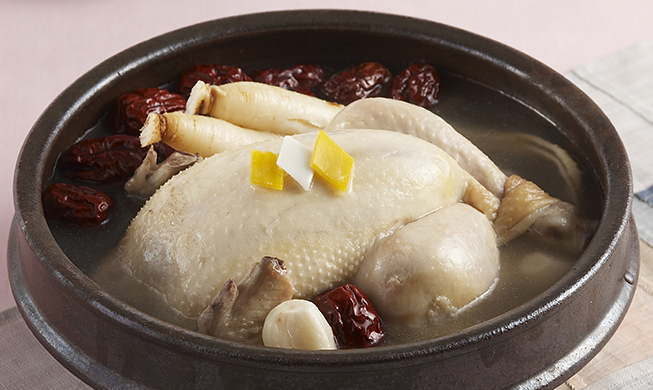 韩国料理食谱：参鸡汤