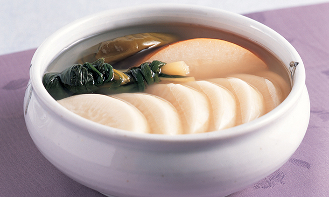 韩国料理食谱系列之：盐水萝卜辛奇（동치미）