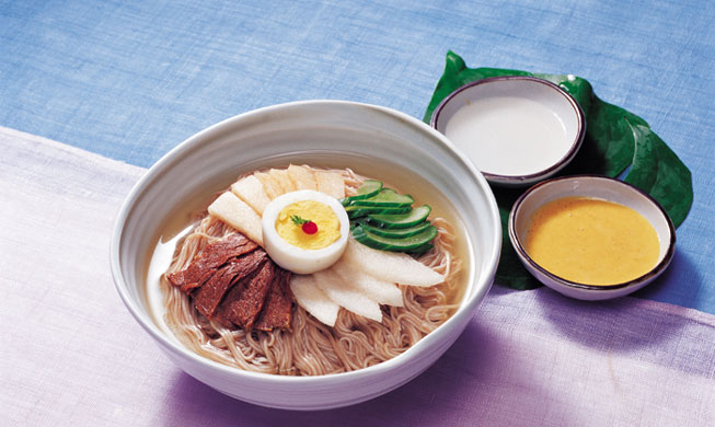 韩国料理食谱系列之：冷面（냉면）