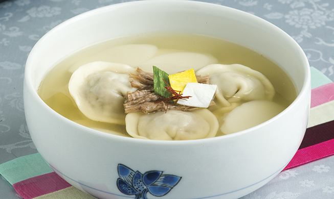 韩国料理食谱系列之：饺子汤（만둣국）