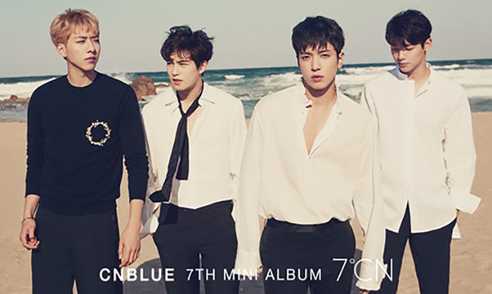 CNBLUE，九个国家音乐榜居榜首