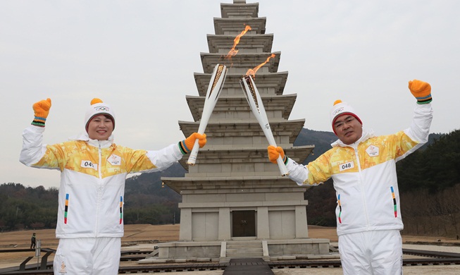 ‘2018平昌冬奥会’圣火旅程 – 全罗北道