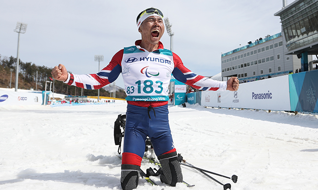 申议铉在平昌冬残奥为韩国摘史上首金