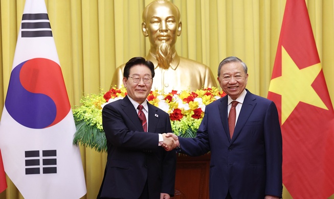 韩越首脑会谈：加强能源、基础设施和供应链合作