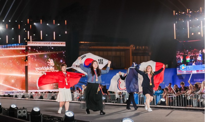 韩国队获世界技能大赛综合第二名