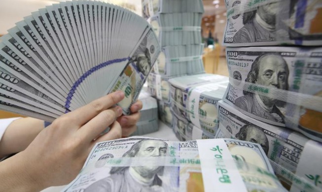 韩国6月外汇储备规模达4102亿美元