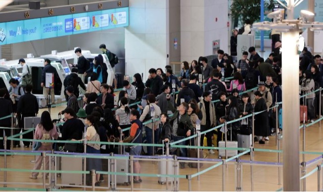 今年上半年仁川机场旅客吞吐量为3636万人次 创历史新高