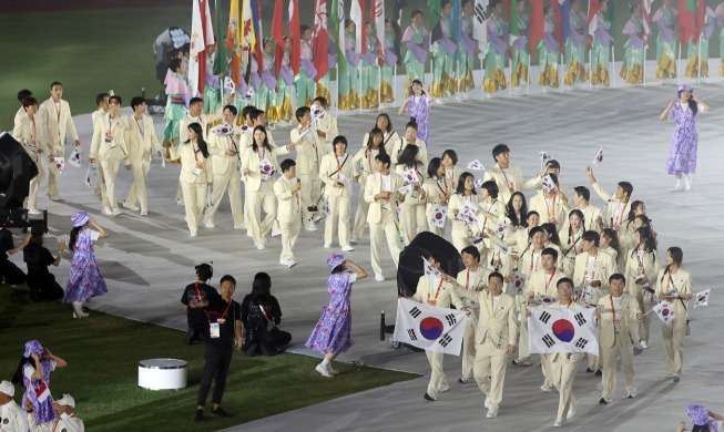 韩国以综合第三名结束亚运会征程：39金43银68铜