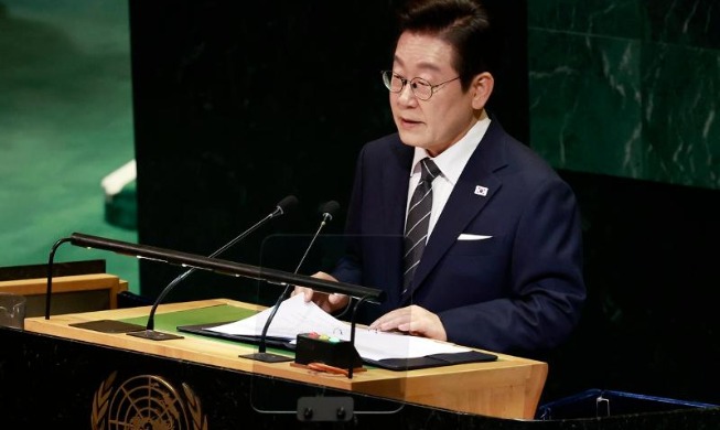 李在明联大演讲：以交流、关系正常化和无核化结束韩半岛对立