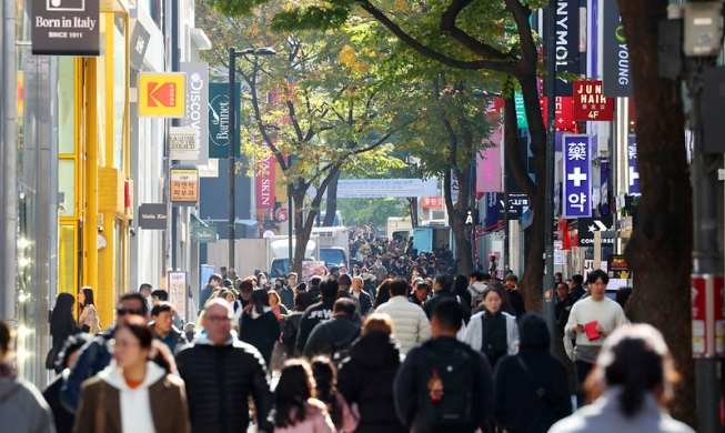 统计：海外银行卡在韩消费刷卡3年半增近10倍