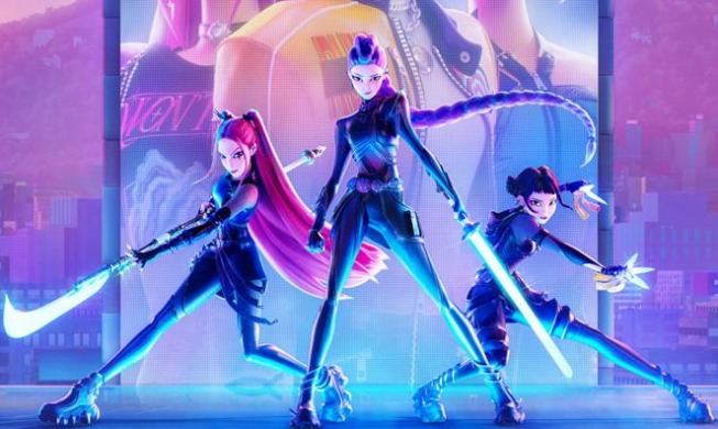 《K-POP：猎魔女团》原声登顶公告牌全球排行榜