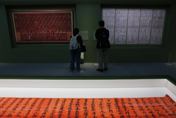 佛教刺绣工艺特别展 以丝绣佛心