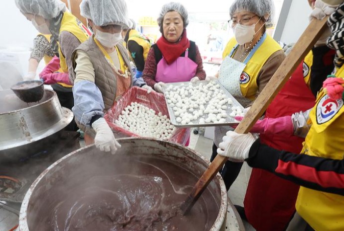 冬至分享红豆粥