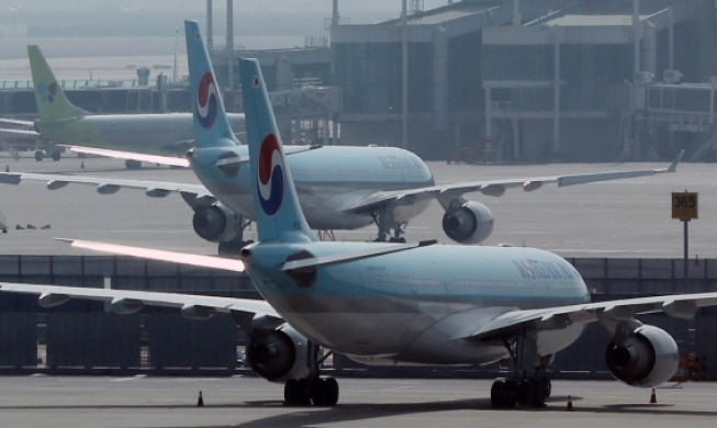 大韩韩空与韩亚航空将停飞俄罗斯航线