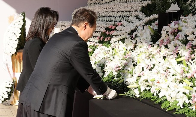 尹锡悦宣布为梨泰院事故进入全国哀悼期
