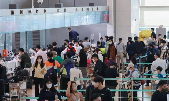 9月访韩游客同比增加276%