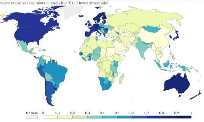 韩国民主主义指数居全球第17位