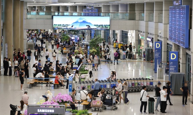 仁川机场上半年国际航班旅客量跃居全球第一