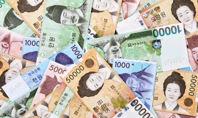 韩元实际价值7个月来首次反弹