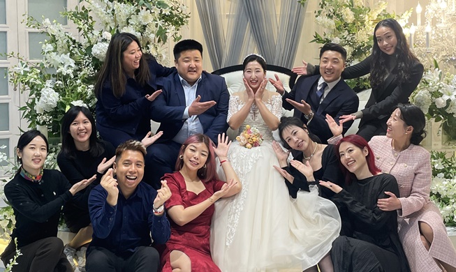 第一次参加韩国婚礼