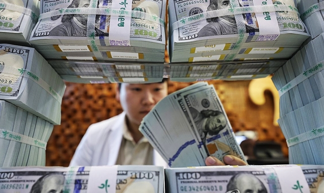 韩7月外储达4279亿美元 连续两个月实现增长