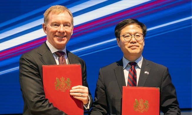 韩英结束自贸协定升级谈判