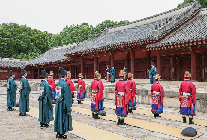  创作剧再现朝鲜王室婚礼仪式