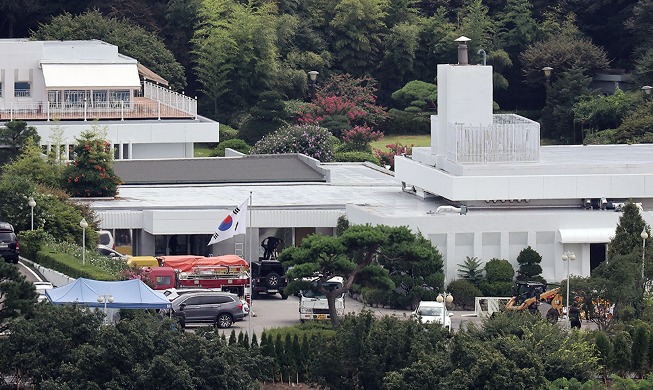 首尔龙山总统府装修进入收尾阶段