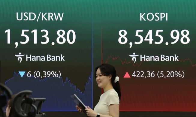 韩国综合股价指数重回8500点 外国投资者连续两日净买入