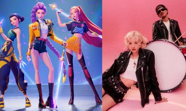 《KPOP：猎魔女团》OST《Golden》、ROSE《APT.》入围英国全英音乐奖