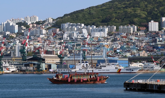 朝鲜通信使船重启延续200年的友谊之海路