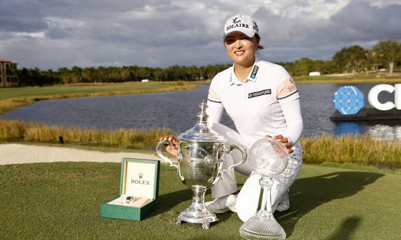 韩高球手高真荣夺LPGA收官赛冠军