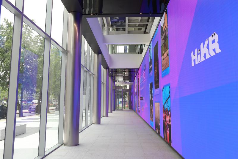 7月22日，在位于首尔中区清溪川路韩国观光公社首尔中心的实感体验型韩国观光宣传馆HiKR Ground正式开馆。图片来源：韩国观光公社 