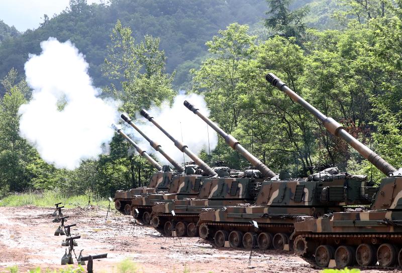 近5年世界十大武器出口国中，韩国的武器出口量增长最高。图片来源：韩联社