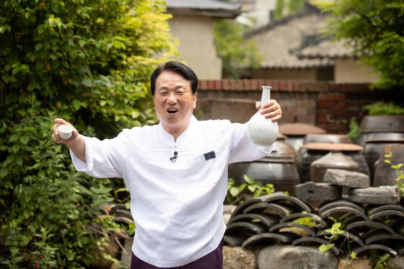 位于全罗北道全州市的酿造厂“全州梨姜酒”名人赵鼎衡。韩宣网记者金淳株 摄