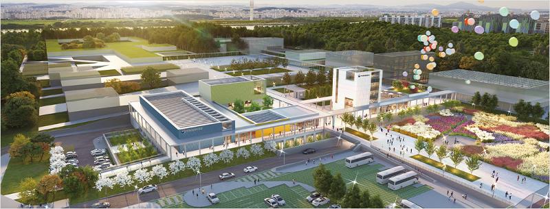 世宗特别自治市国家博物馆园区效果图。图片来源：行政中心复合城市建设厅 