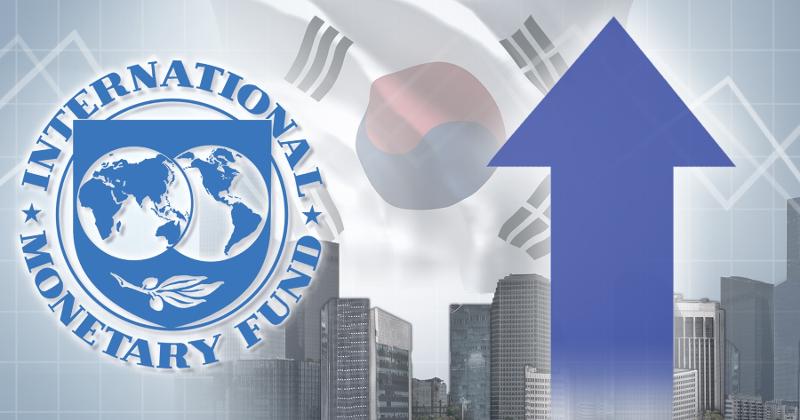国际货币基金组织（IMF）将2026年韩国经济增长率预测值上调至1.9%，较此前预测提高0.1个百分点。图片来源：韩联社