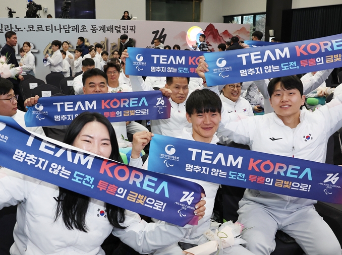 超越极限的挑战 韩国队目标跻身冬残奥会前20