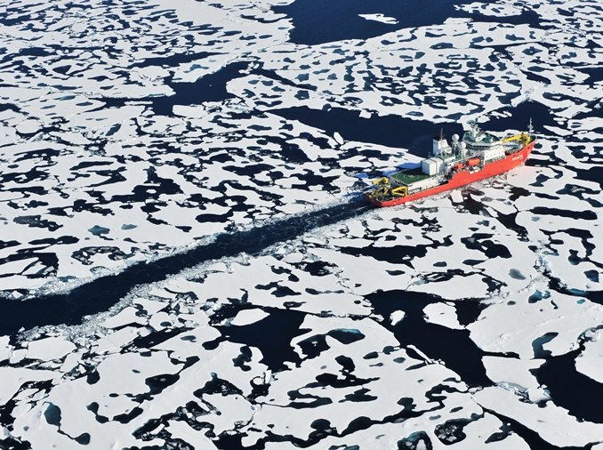 韩国开启北极航道时代 加速打造全球物流与造船枢纽