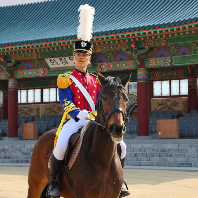 Cavalry unit at top military academy 🐎