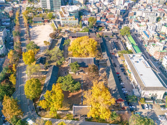 【韩国代表名胜100×100】④ 走出教室，校园亦是风景